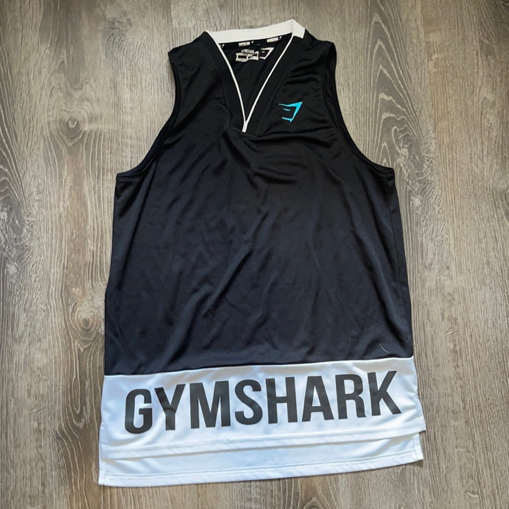 Gymshark Black V-Neck Jersey